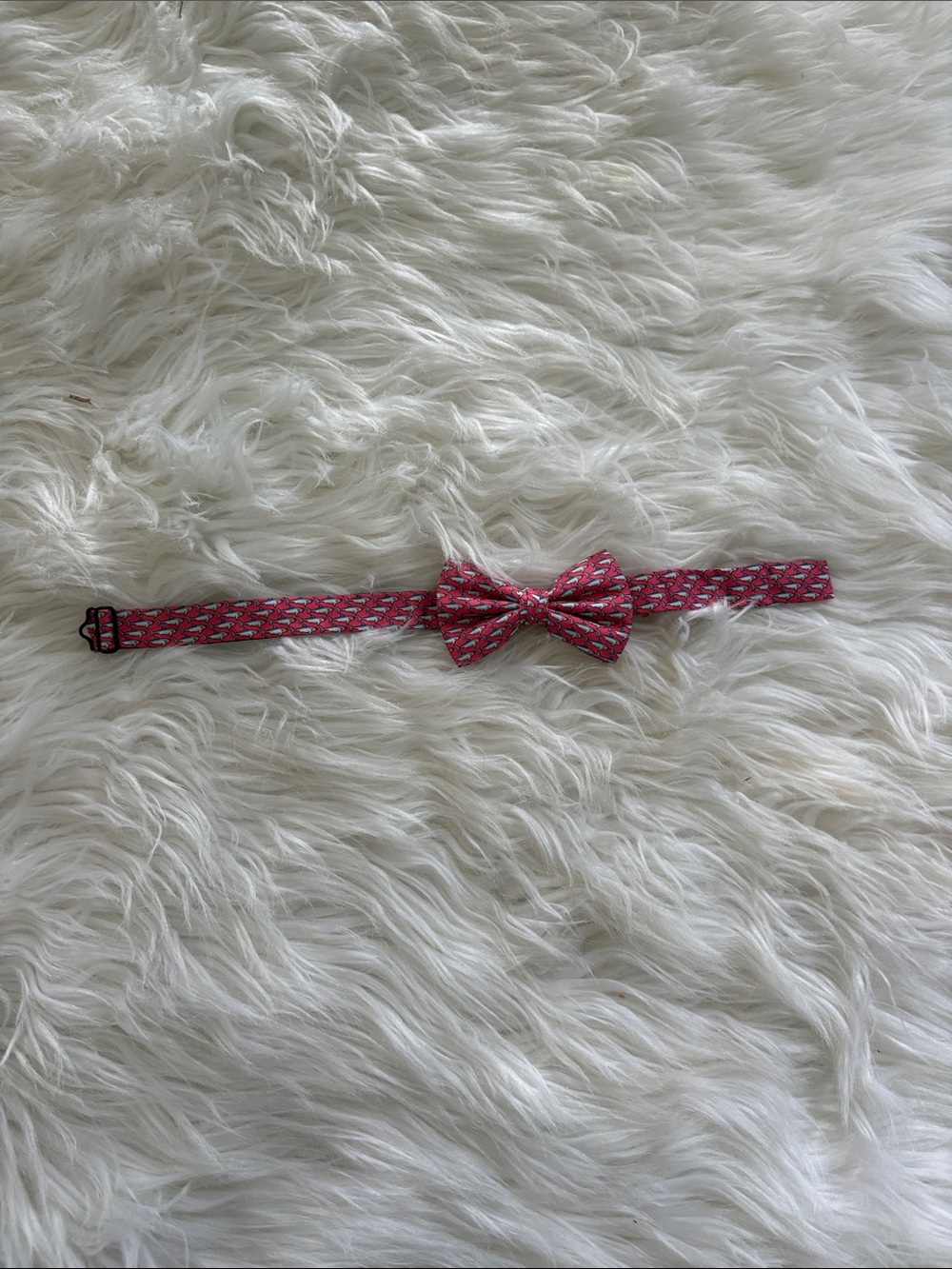 Vineyard Vines Pink Geometric Adjustable Bow Tie